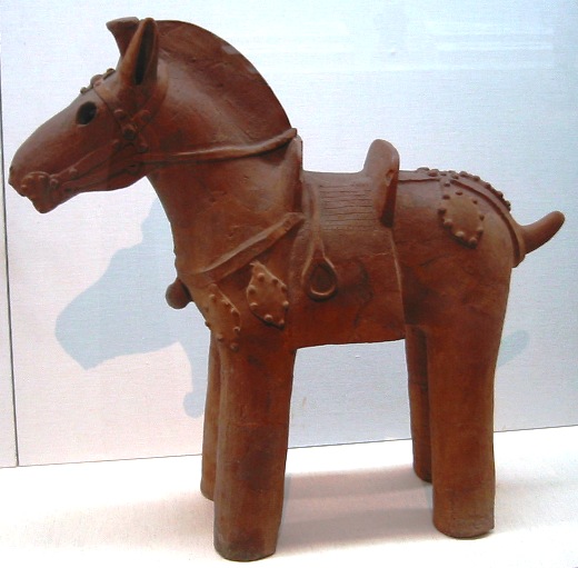giroide - haniwa de caballo